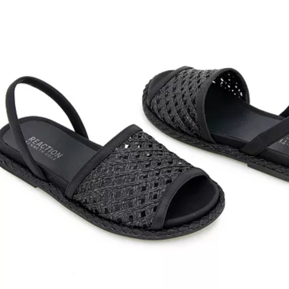 NEW KENNETH COLE REACTION Women's Saavi Round Toe Sandals Size 8.5